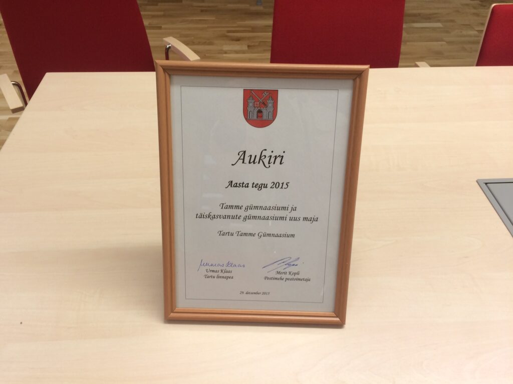 Aasta tegu 2015